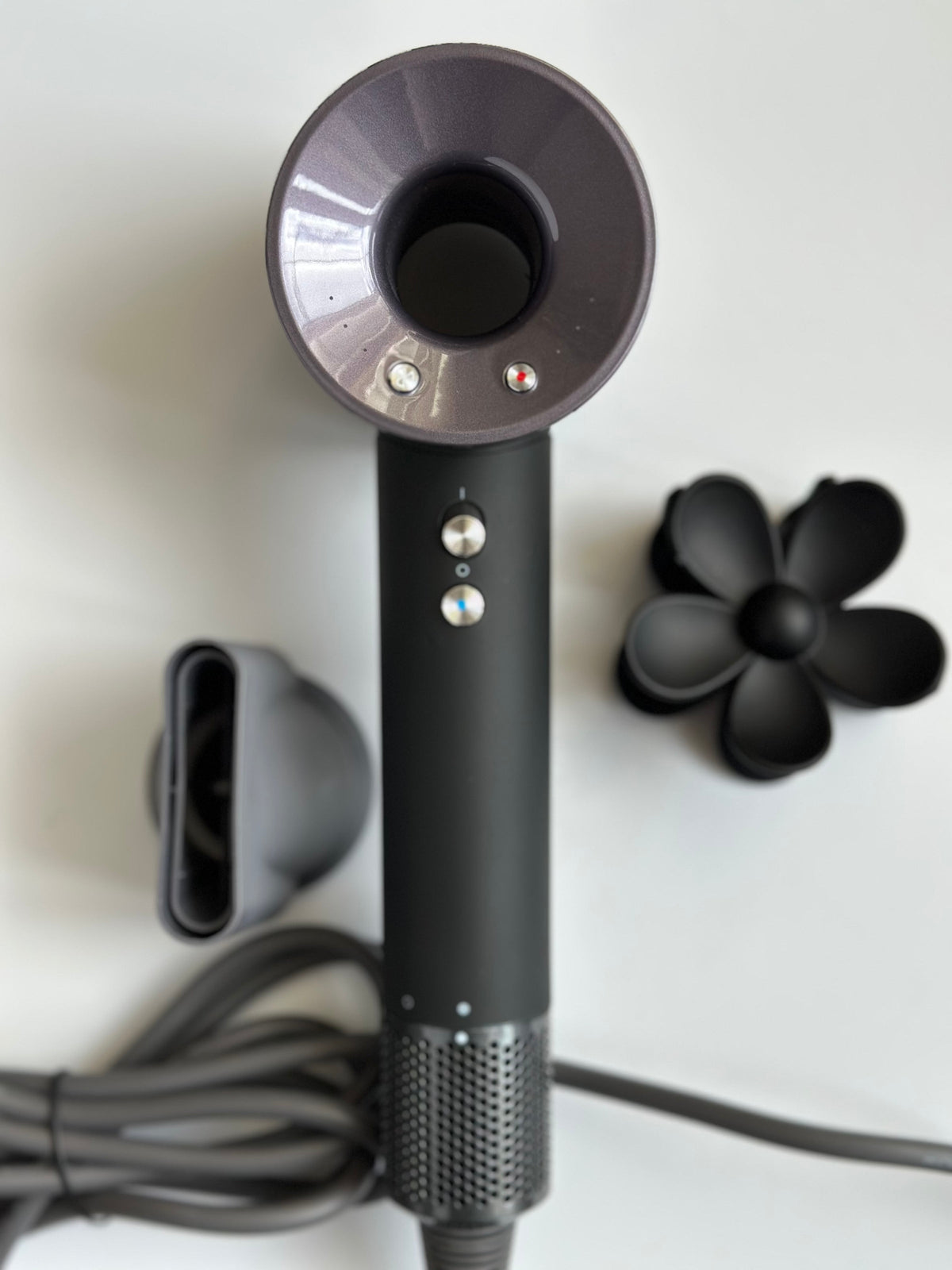 Фен для волосся Super hair dryer Black/grafite одна насадка