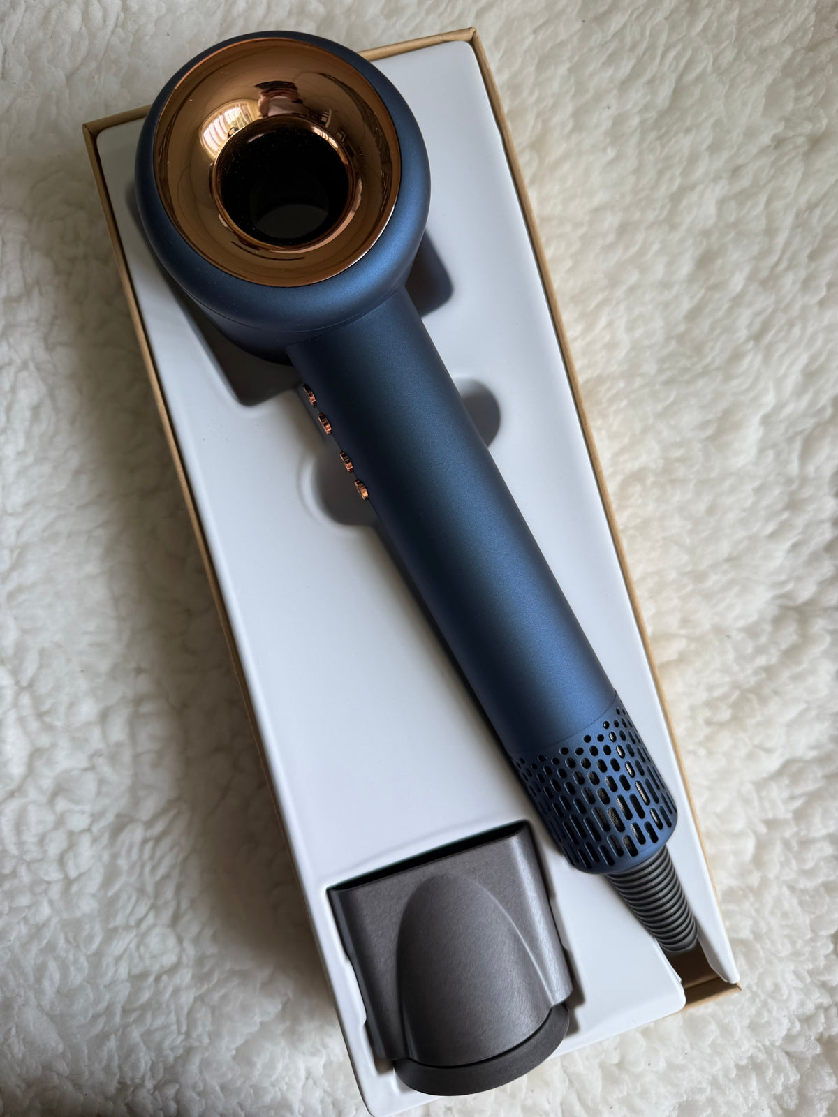 Фен Super Hair Dryer X13, потужний фен 25м/с Синій