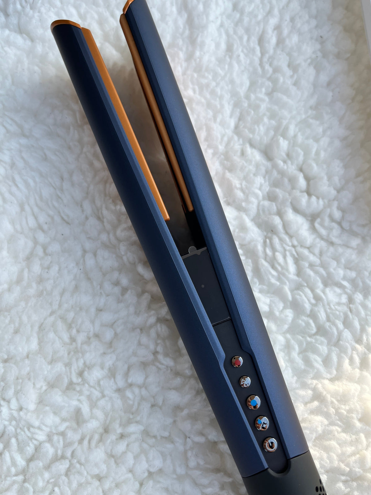 2 в 1 фен + Випрямляч  Prussian Blue/Rich Copper