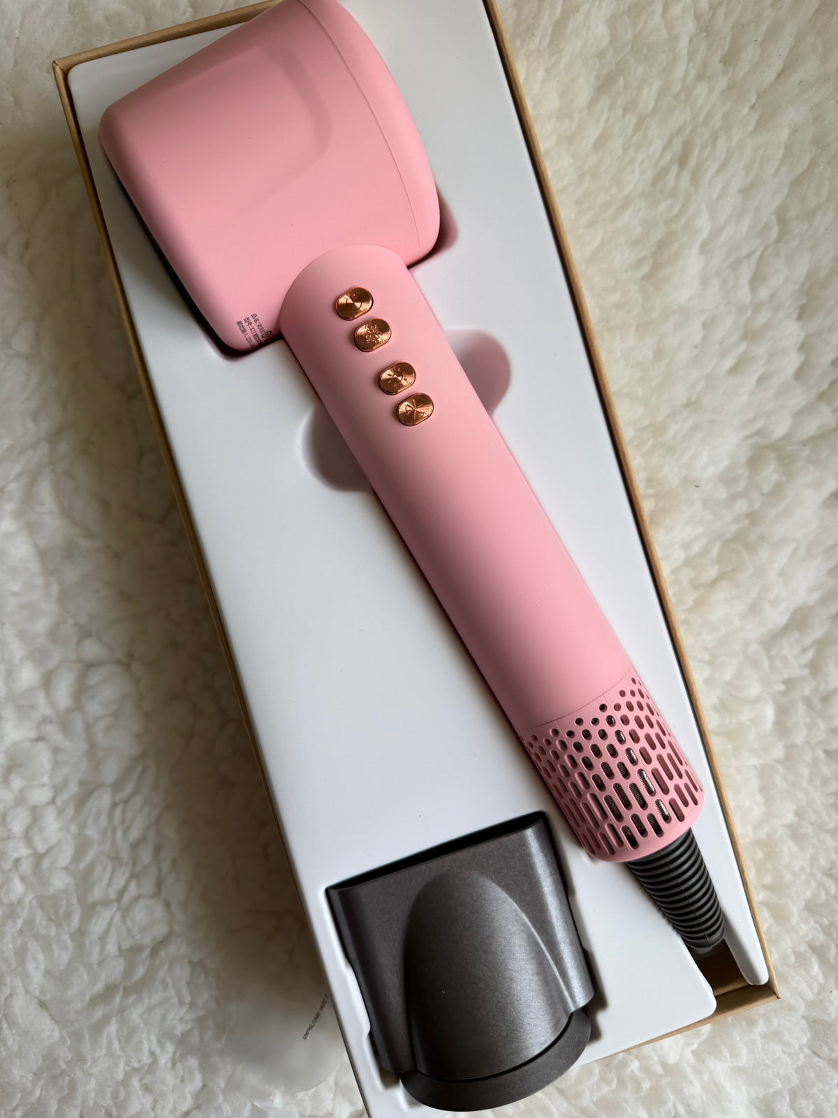 Фен Super Hair Dryer X13 ,  потужний фен 25м/с Рожевий