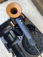 Фен Super Hair Dryer з 5-ма магнітними насадками Blue/Rich з насадкою з зубцями