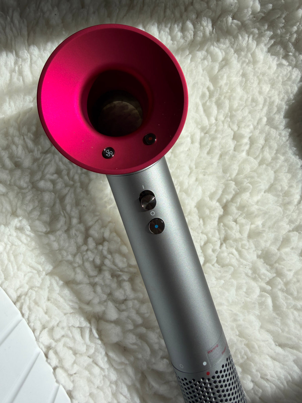 Фен Super hair dryer grafite/fuchsia одна насадка 1,8 кабель