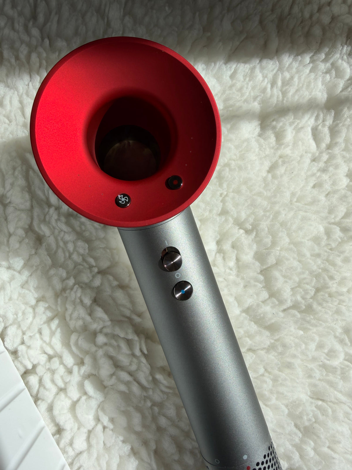 Фен Super hair dryer gtafite/red одна насадка 1.8м кабель 20м/с