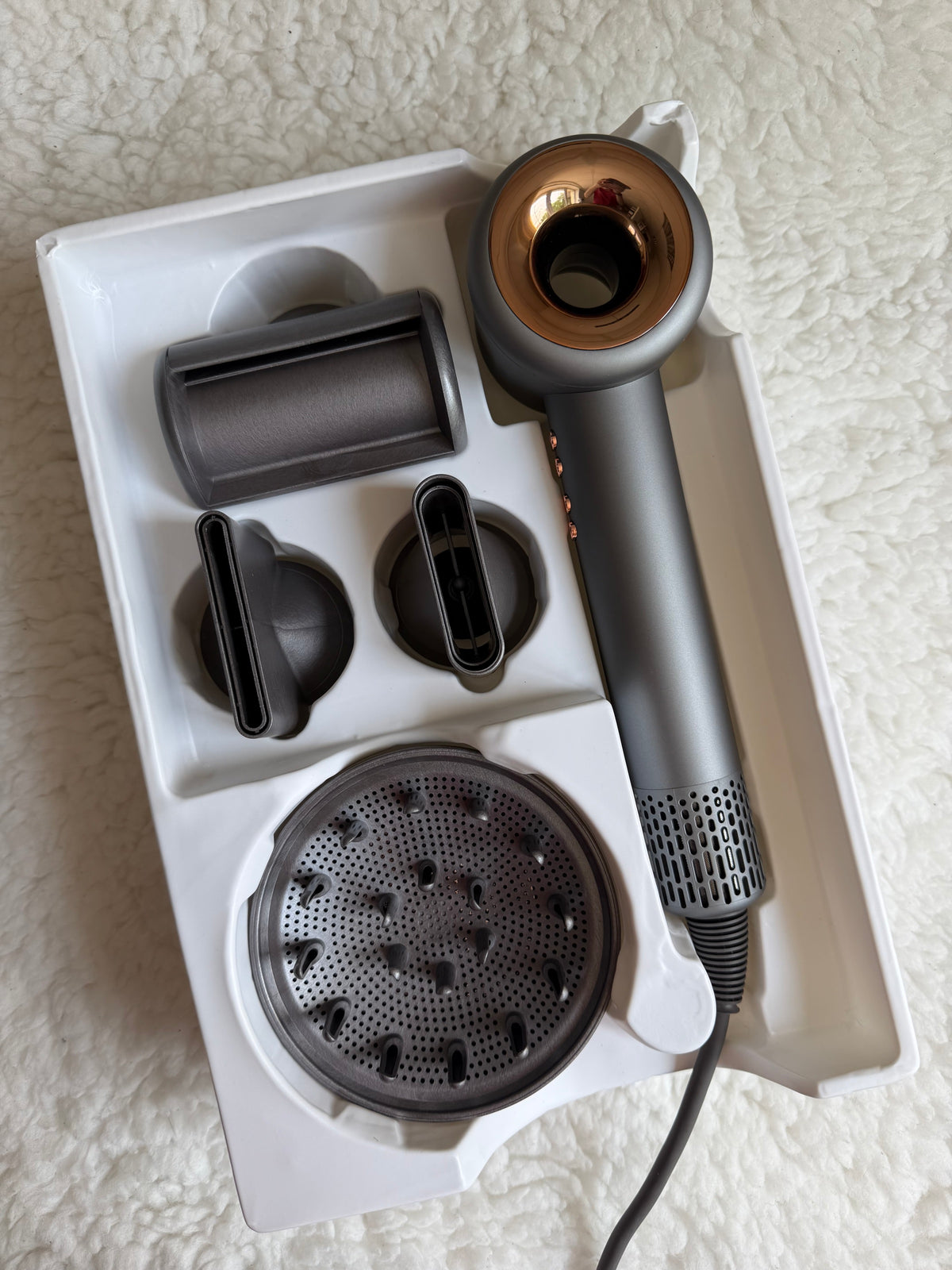 Фен Super Hair Dryer X13 потужний фен 25м/с Графітовий