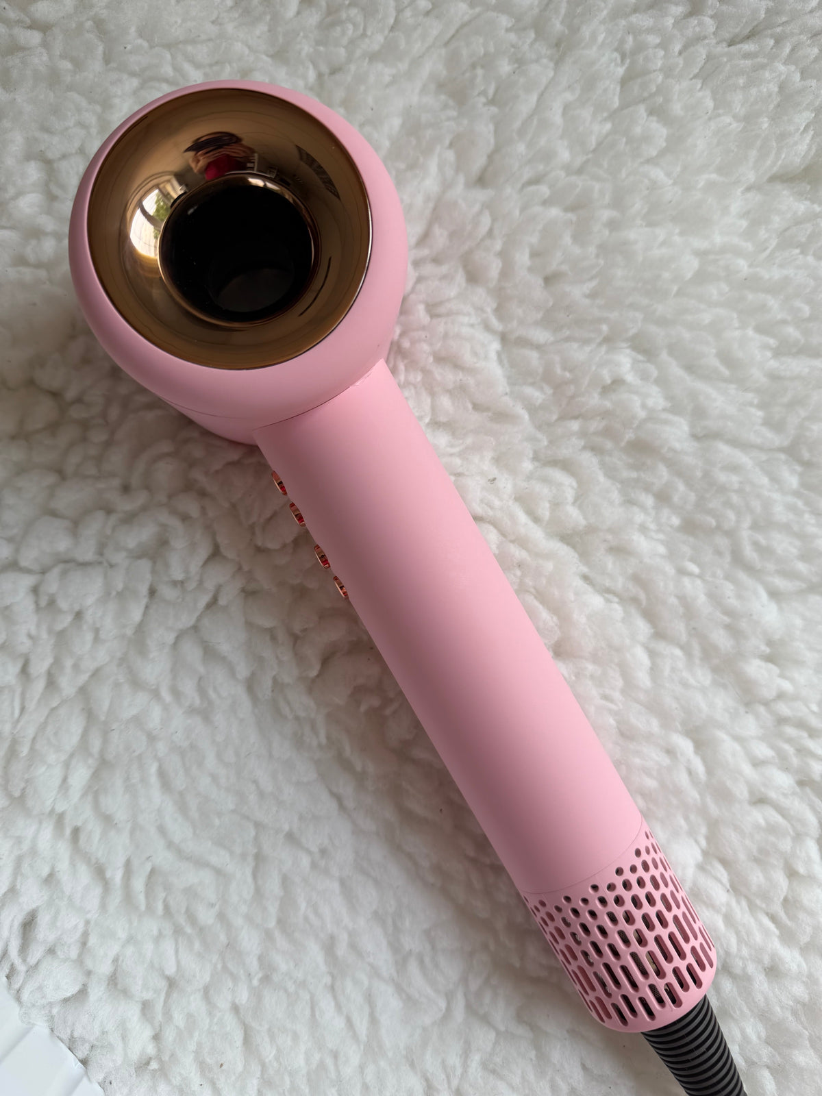 Фен Super Hair Dryer X13  потужний фен 25м/с Рожевий