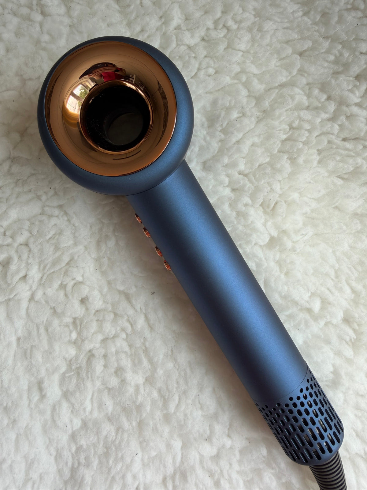 Фен Super Hair Dryer X13 потужний фен 25м/с Синій